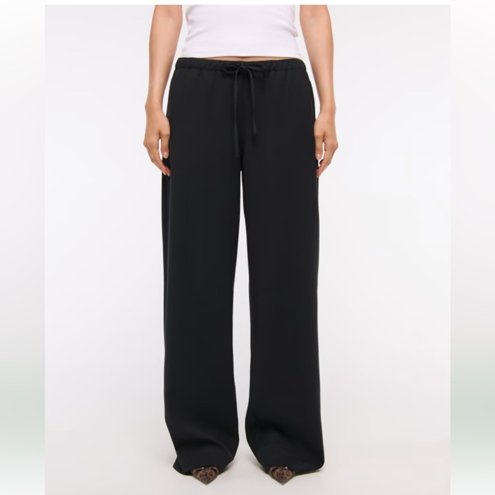 Abercrombie woman’s Menswear black pants